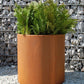 Pflanzkübel - Mejra | 60x60 cm, Braun