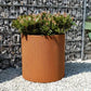 Pflanzkübel - Mejra | 60x60 cm, Braun