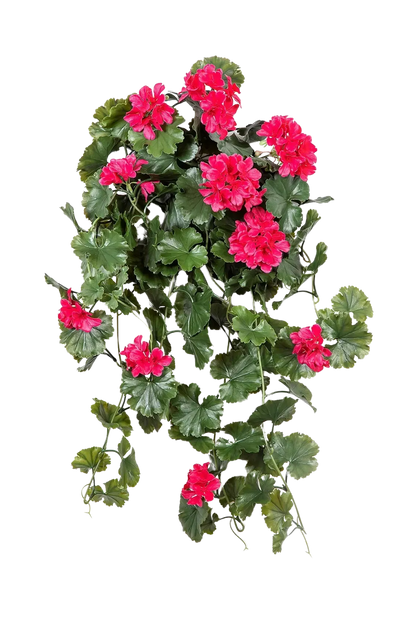 Künstliche Hängegeranie - Legolas | 66 cm