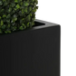 Pflanztopf Arven schwarz | 50x50