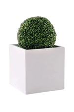 Pflanzkübel - Leyla | 40x40x40 cm, Weiß