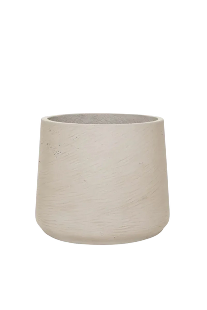 Blumentopf - Talco, 31x29cm, Pflanzkübel von aplanta, in Beige