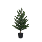 Künstlicher Weihnachtsbaum - Tina, 75 cm, Kunstbaum von aplanta, in Grün, für drinnen