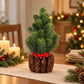 Künstlicher Deko Tannenbaum mit Beeren – Silvan | 35 cm