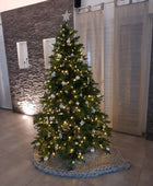 Albero di Natale artificiale - David | 210 cm, con luci LED