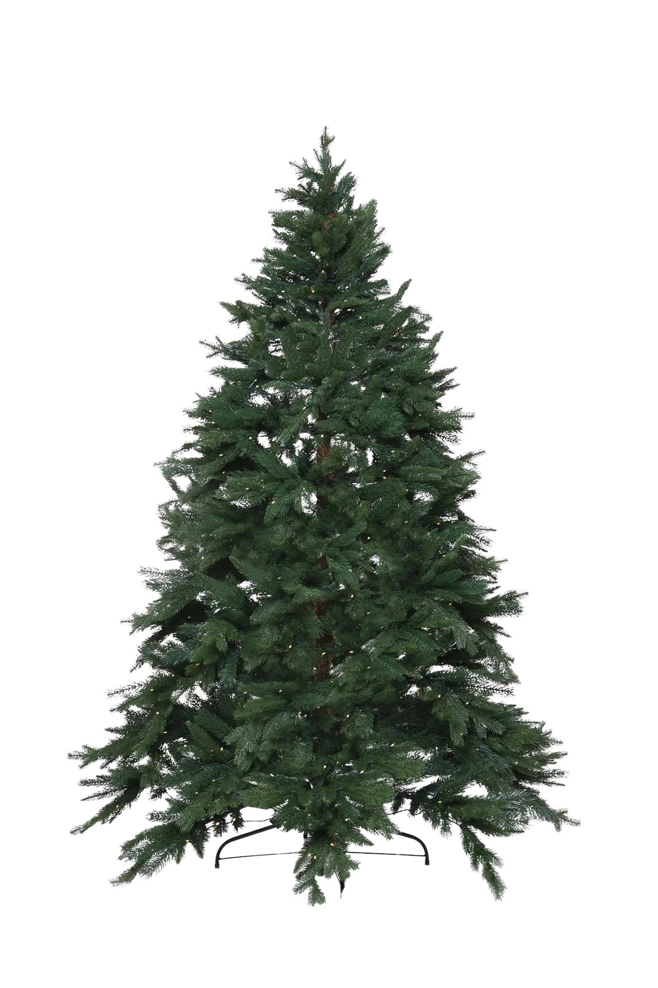 Albero di Natale artificiale - David | 240 cm, con luci LED