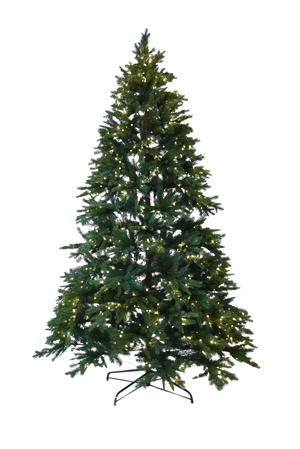 Albero di Natale artificiale - David | 270 cm, con luci LED