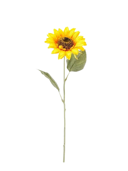 Künstliche Sonnenblume - Sunny, 62 cm, Kunstblume von aplanta, in Gelb, für drinnen