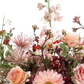 Künstlicher Blumenstrauß - Mystic, 65 cm, Kunstblume von aplanta, handgebunden, in Natur, für drinnen