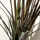 Künstliches Gras - Merle, 90 cm, Kunstpflanze von aplanta, UV-beständig, in Rot, für draußen