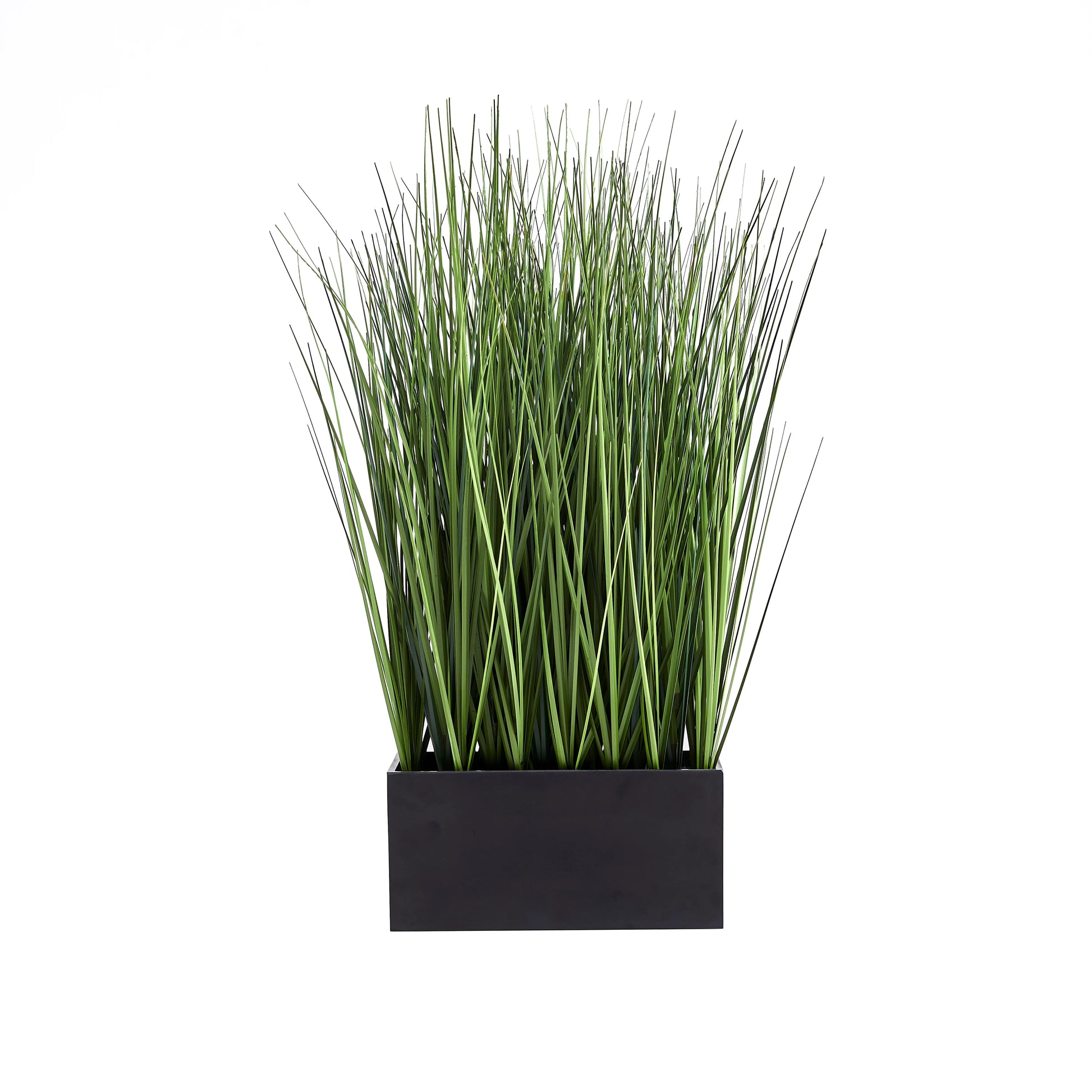 Künstliches Gras - Eleonore, 46 cm, Kunstpflanze von aplanta, in Grün, für drinnen