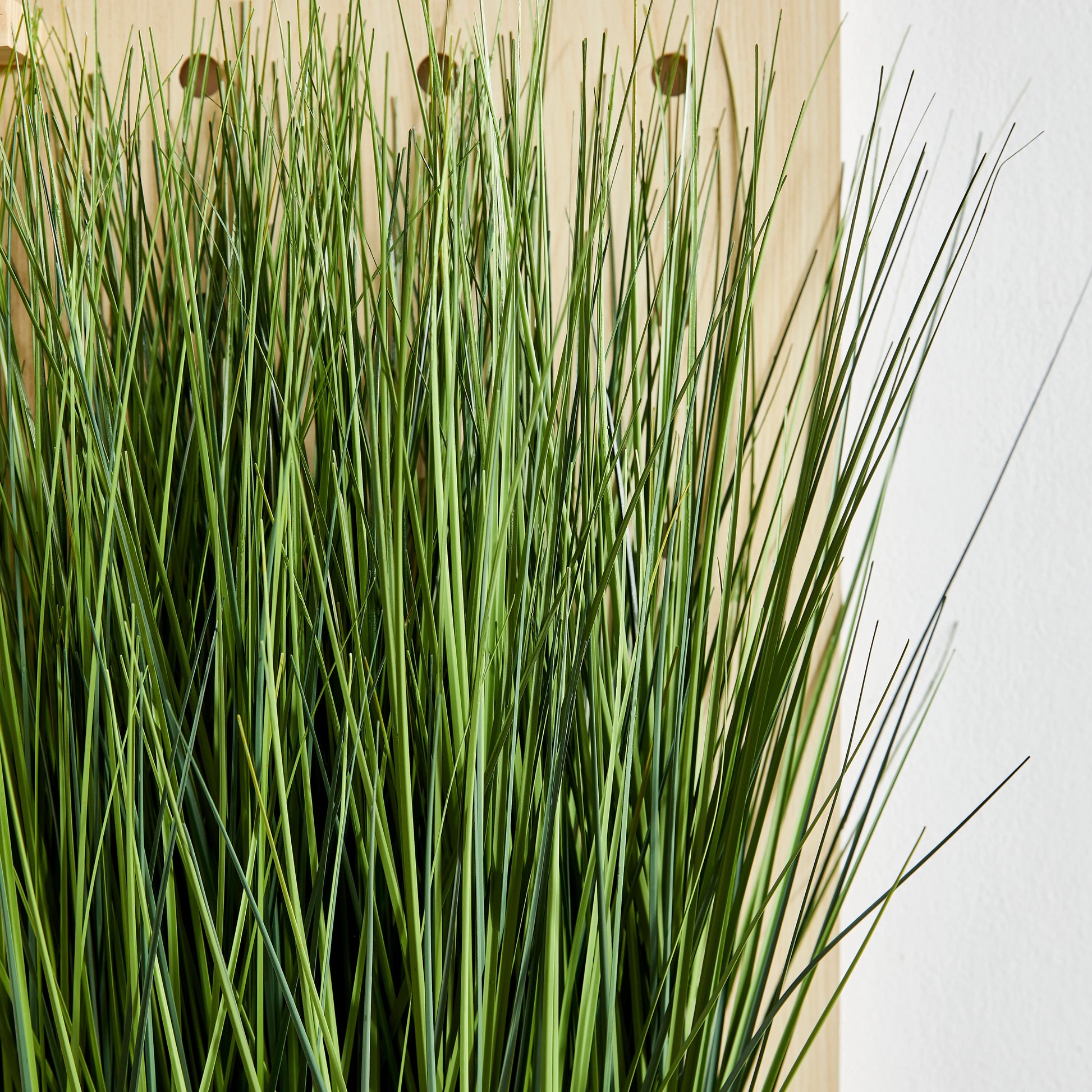 Künstliches Gras - Eleonore, 46 cm, Kunstpflanze von aplanta, in Grün, für drinnen