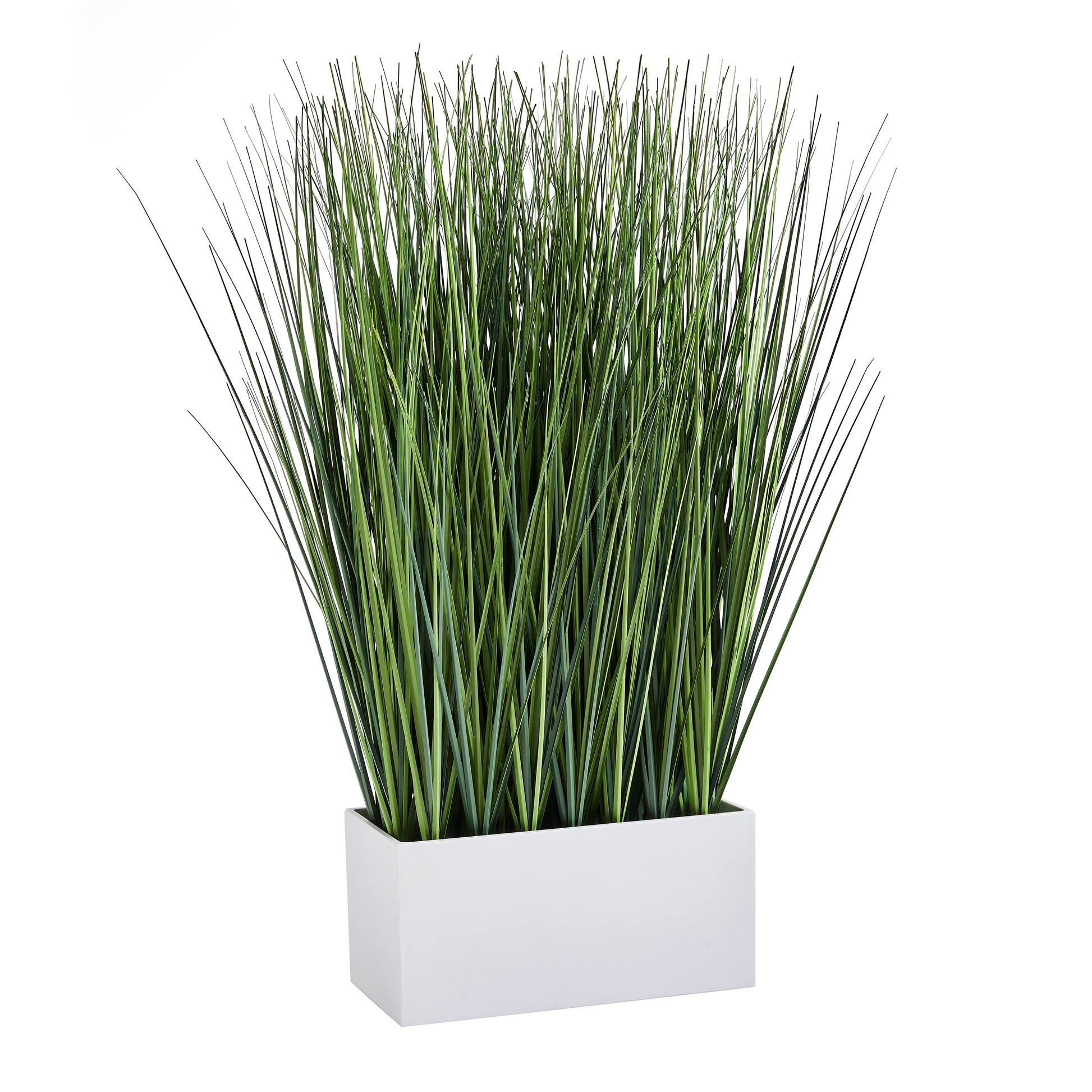 Künstliches Gras - Cassiel, 56 cm, Kunstpflanze von aplanta, in Grün, für drinnen