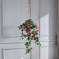 Künstlicher Hänge-Fuchsie - Ignatia, 80 cm, Kunstpflanze von aplanta, Steckpflanze, in Grün, für drinnen