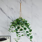 Künstlicher Hänge-Pothos - Cornelius, 80 cm, Kunstpflanze von aplanta, Steckpflanze, in Grün, für drinnen