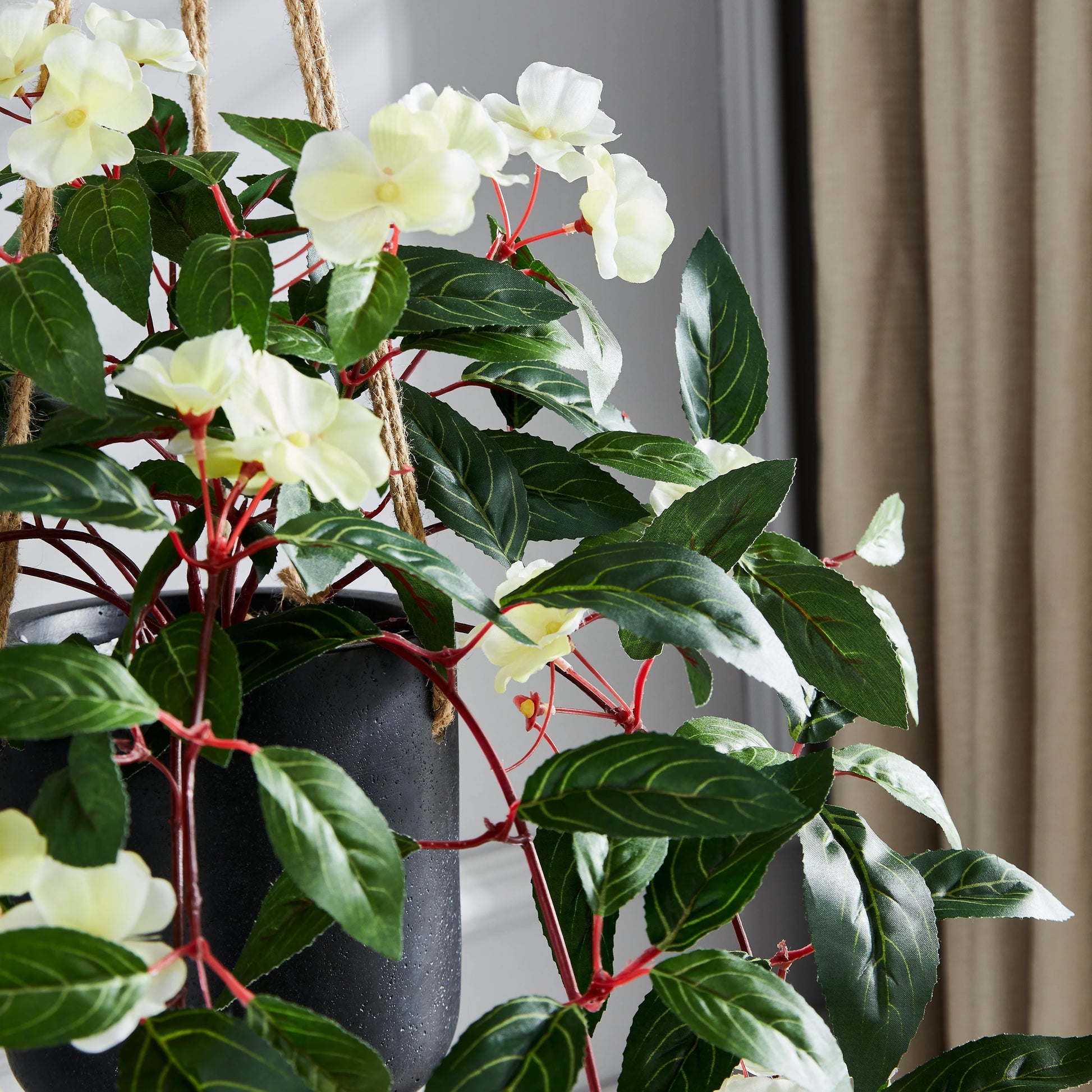 Künstlicher Hänge-Jasmin – Florina | 80 cm