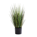 Künstliches Gras - Selwyn, 60 cm, Kunstpflanze von aplanta, in Grün, für drinnen