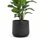 Pflanztopf Kiesel schwarz | 34X29
