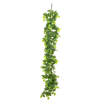 Künstliche Monstera Girlande - Beatrice, 180 cm, Kunstpflanze von aplanta, Steckpflanze, in Natur, für drinnen