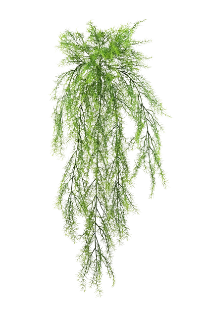 Künstlicher Hängebusch - Milan, 75 cm, Kunstpflanze von aplanta, in Natur, für drinnen