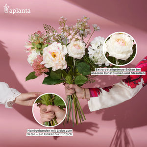 Rosa artificiale - Miranda | 58 cm