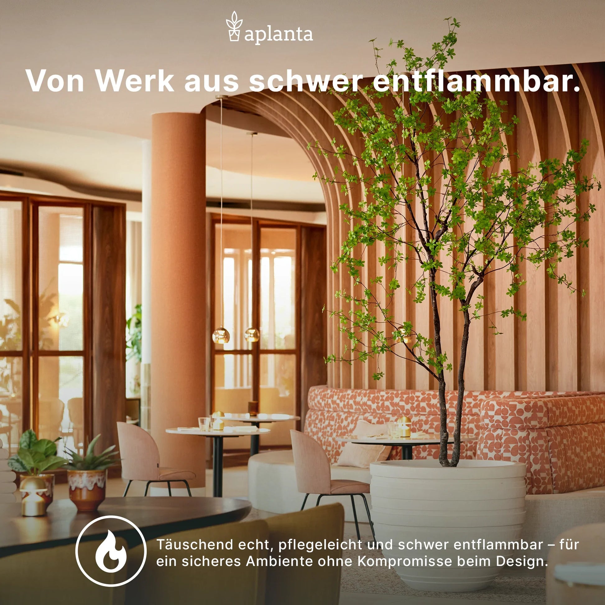 Erba artificiale di miele - Nic | 120 cm