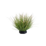 Künstliches Gras - Luzer, 35 cm, Kunstpflanze von aplanta, feuerhemmend, in Grün, für drinnen