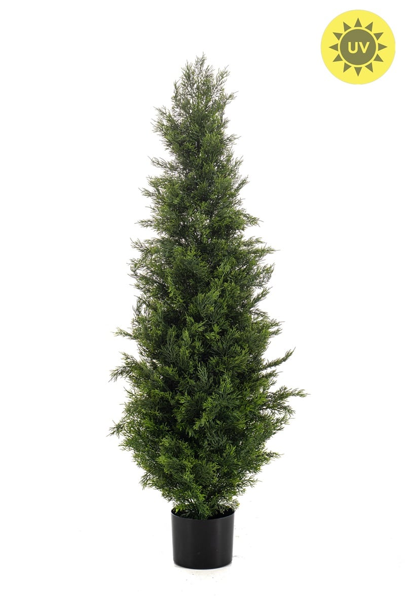 Cedro verde artificiale - Nathalie | 120 cm