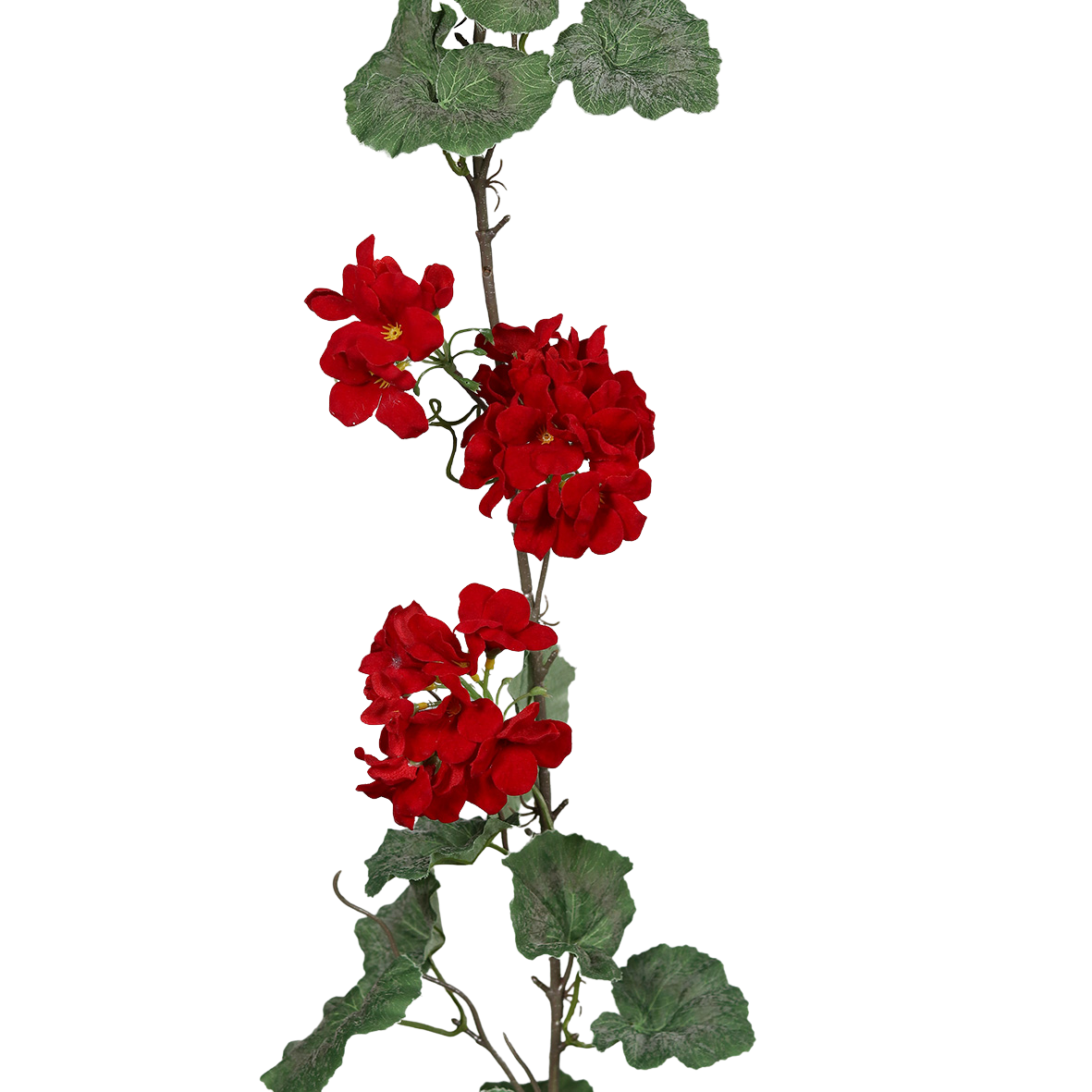 Künstliche Geranien-Girlande - Mulissa | 130 cm