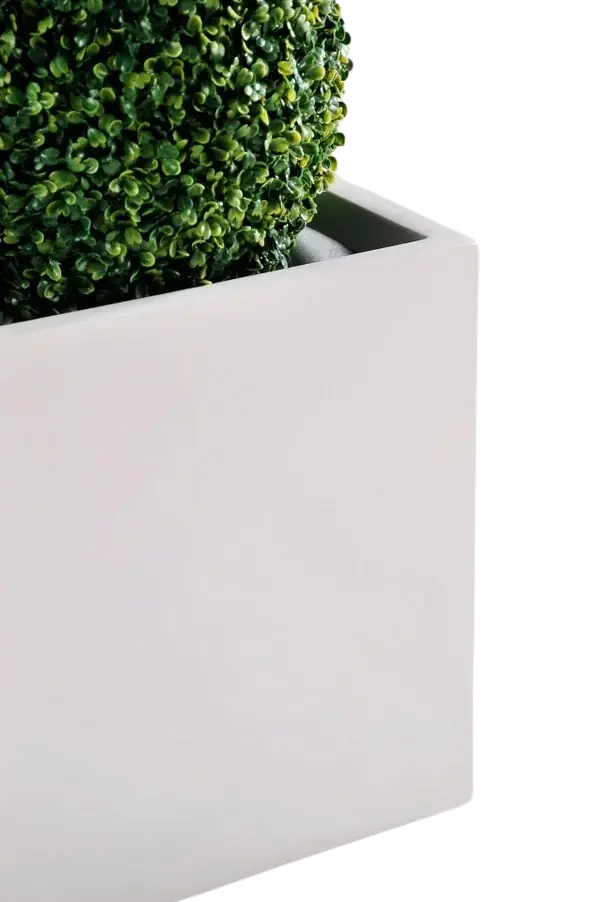 Fioriera - Leyla | 40x40x40 cm, bianco