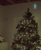 Albero di Natale artificiale - David | 120 cm, con luci LED