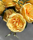Bouquet di rose con 10 capolini - Thalia | 45 cm