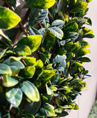 Künstliche Prunus Hecke - Nisa | 135x120 cm | Kunstpflanze von aplanta