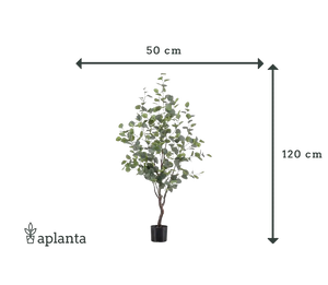 Albero artificiale di eucalipto - Christopher | 120 cm