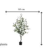 Albero artificiale di eucalipto - Christopher | 120 cm