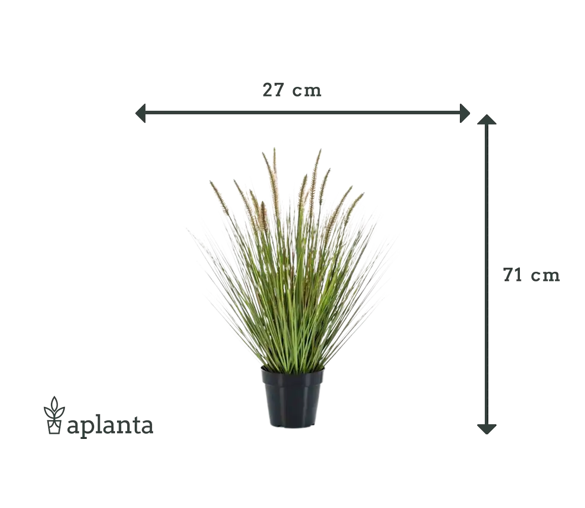 Lampada artificiale pulisci erba - Paulin | 71 cm